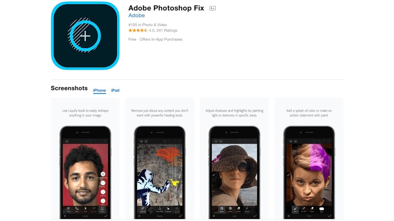 نرم‌افزار Adobe Photoshop Fix