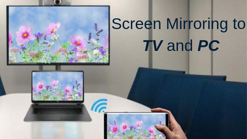 5.Mobile to Tvpc Screen Mirroring