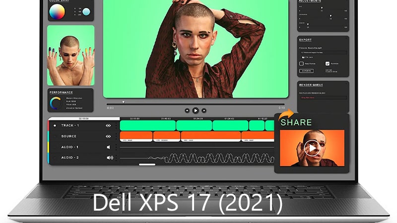 Dell XPS 17 (۲۰۲۱)